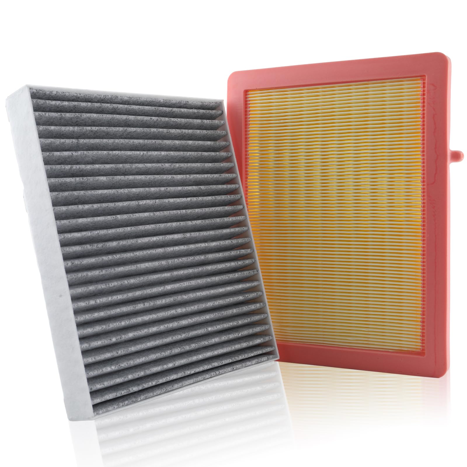 CARBBIA filters staged with garage tools showing readiness for DIY installation