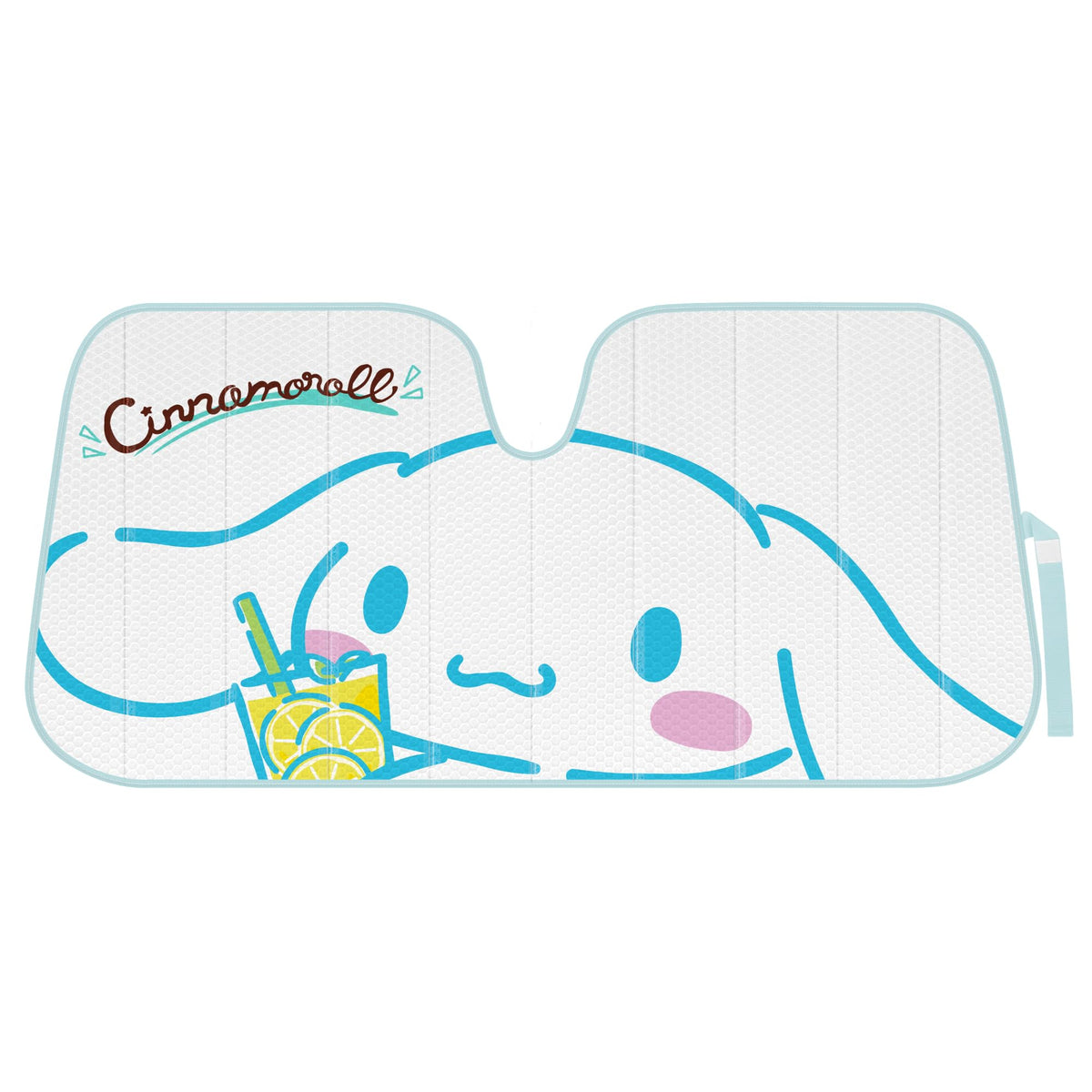 Carbella Cinnamoroll front design showing cute print and sun protection