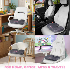 Carbella Hello Kitty close-up texture of cover highlighting soft, durable fabric