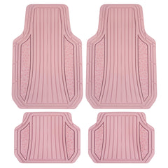 Carbella Hello Kitty front mats overhead view showing full coverage and cute design