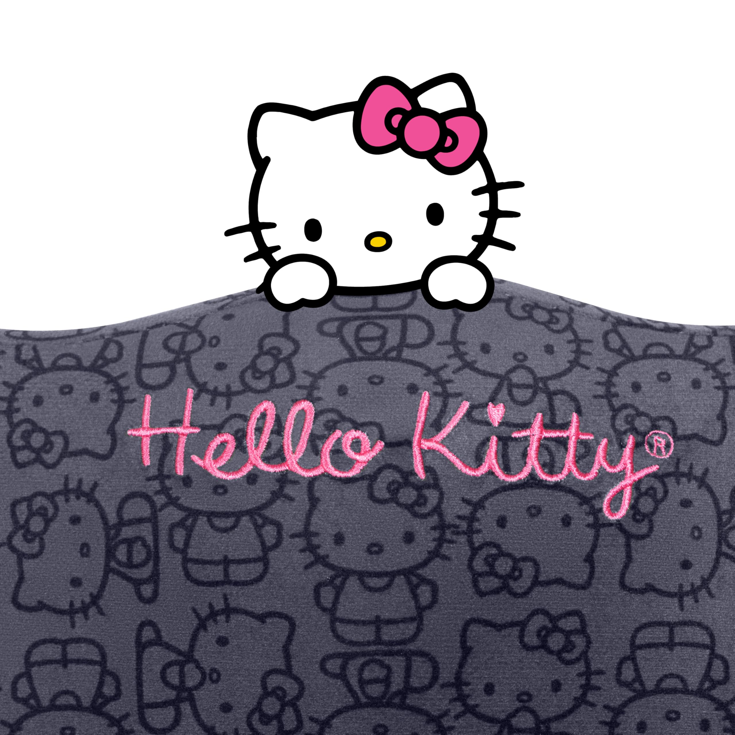 Carbella Hello Kitty in cozy desk setting adding style and seated comfort