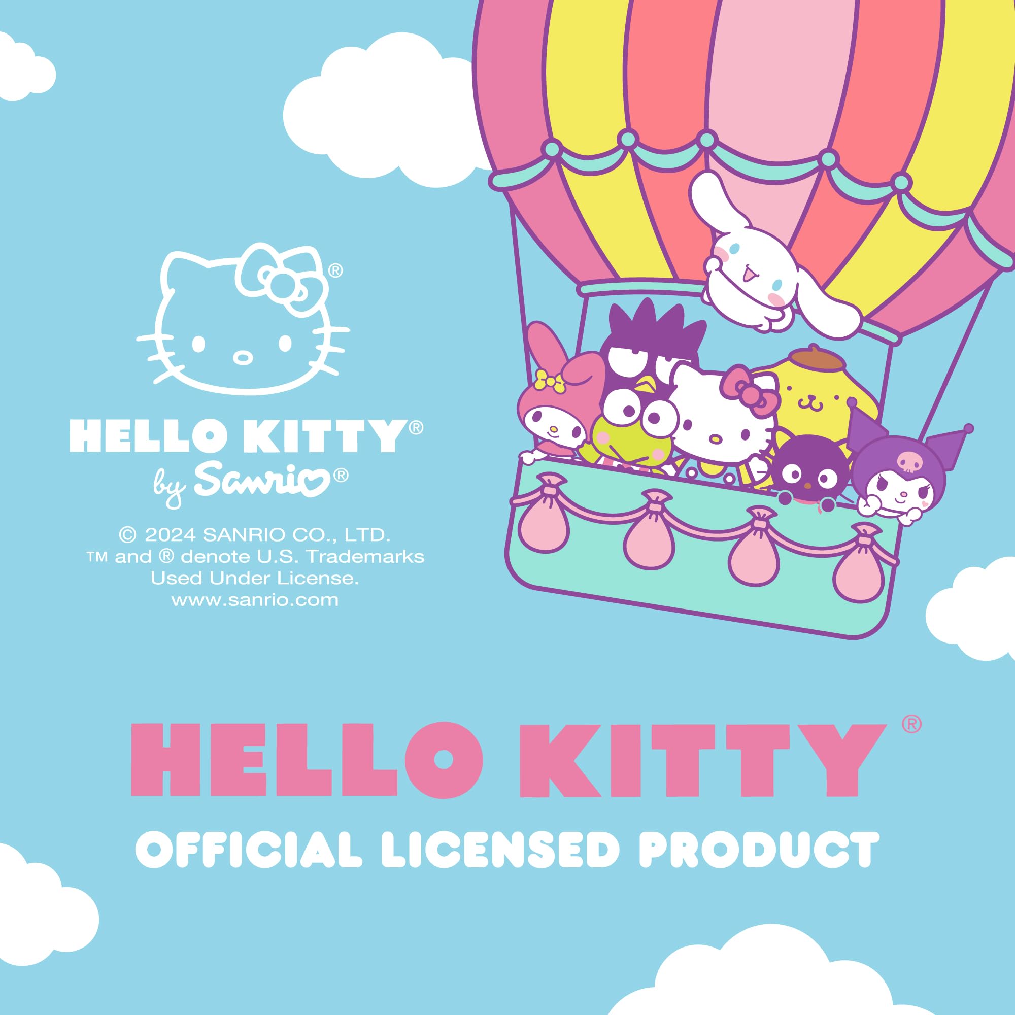 Carbella Hello Kitty on dashboard adding decor and fresh tropical aroma