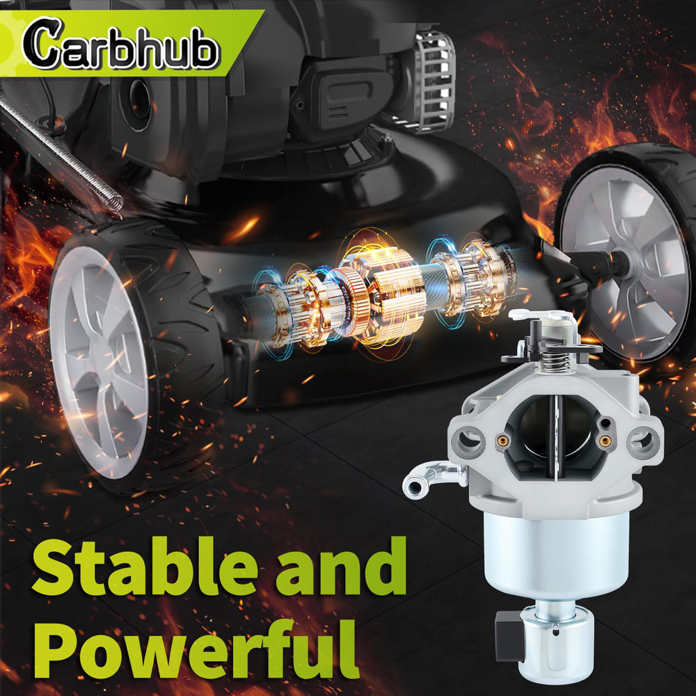 Carbhub close-up of throttle assembly showing precise machining and reliability benefits
