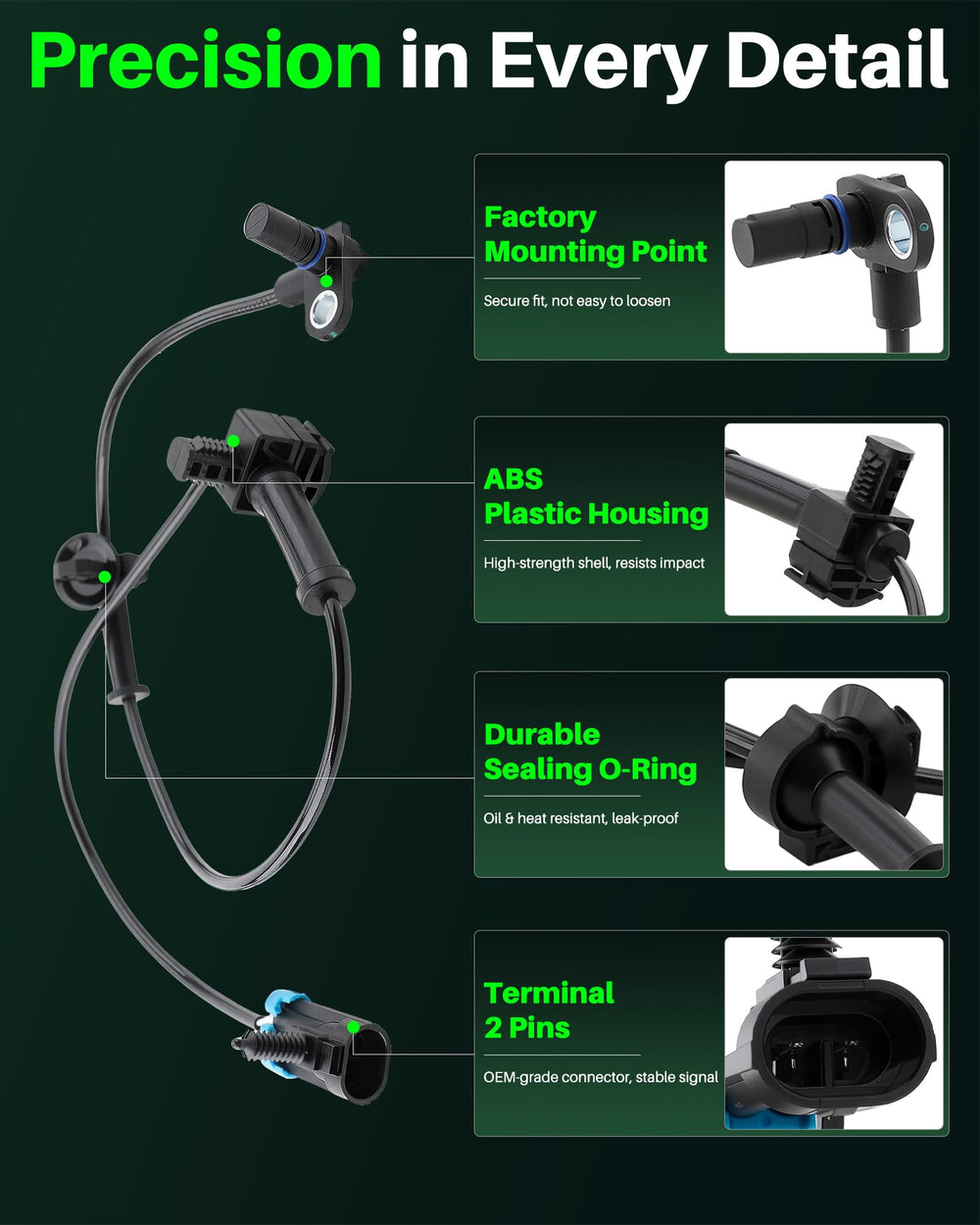 Carbhub mounting bracket detail illustrating exact fit and secure attachment