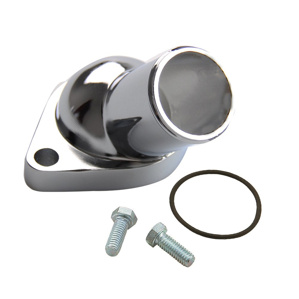 CarBole front view chrome water neck showing polished finish and outlet