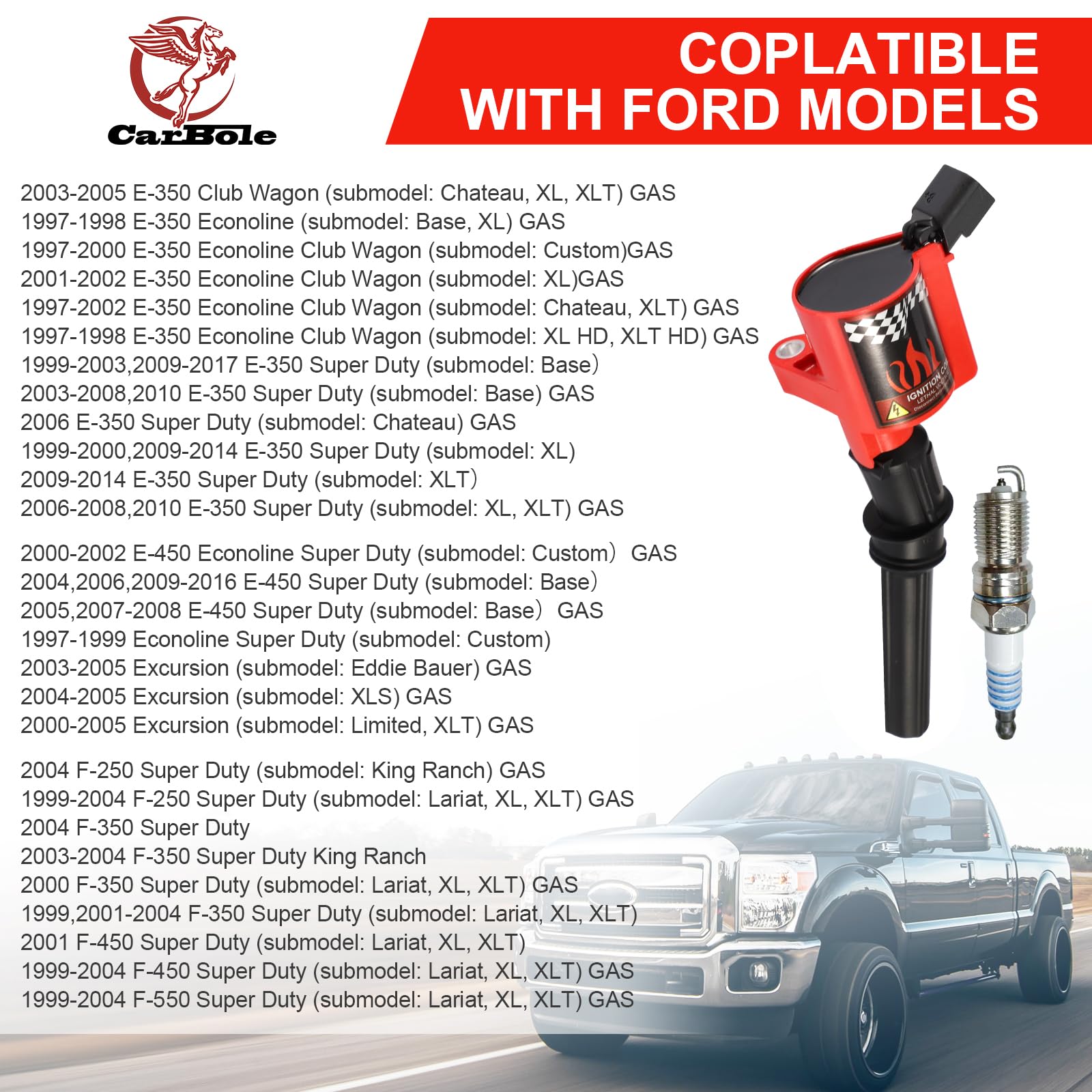 CarBole iridium spark plug close-up, long-lasting electrode performance