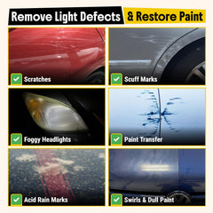 Carfidant foam pad mounted on drill demonstrating fast application