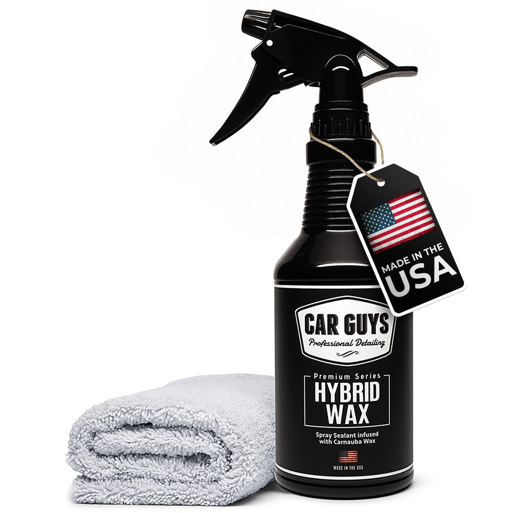 CarGuys bottle front packaging showing label and 18 oz size for easy identification