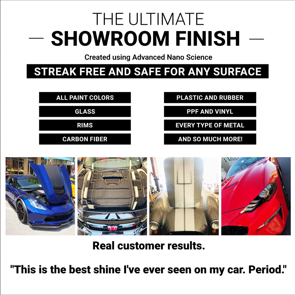 CarGuys spray being applied to car surface demonstrating quick, no‑fuss application