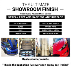 CarGuys spray being applied to car surface demonstrating quick, no‑fuss application