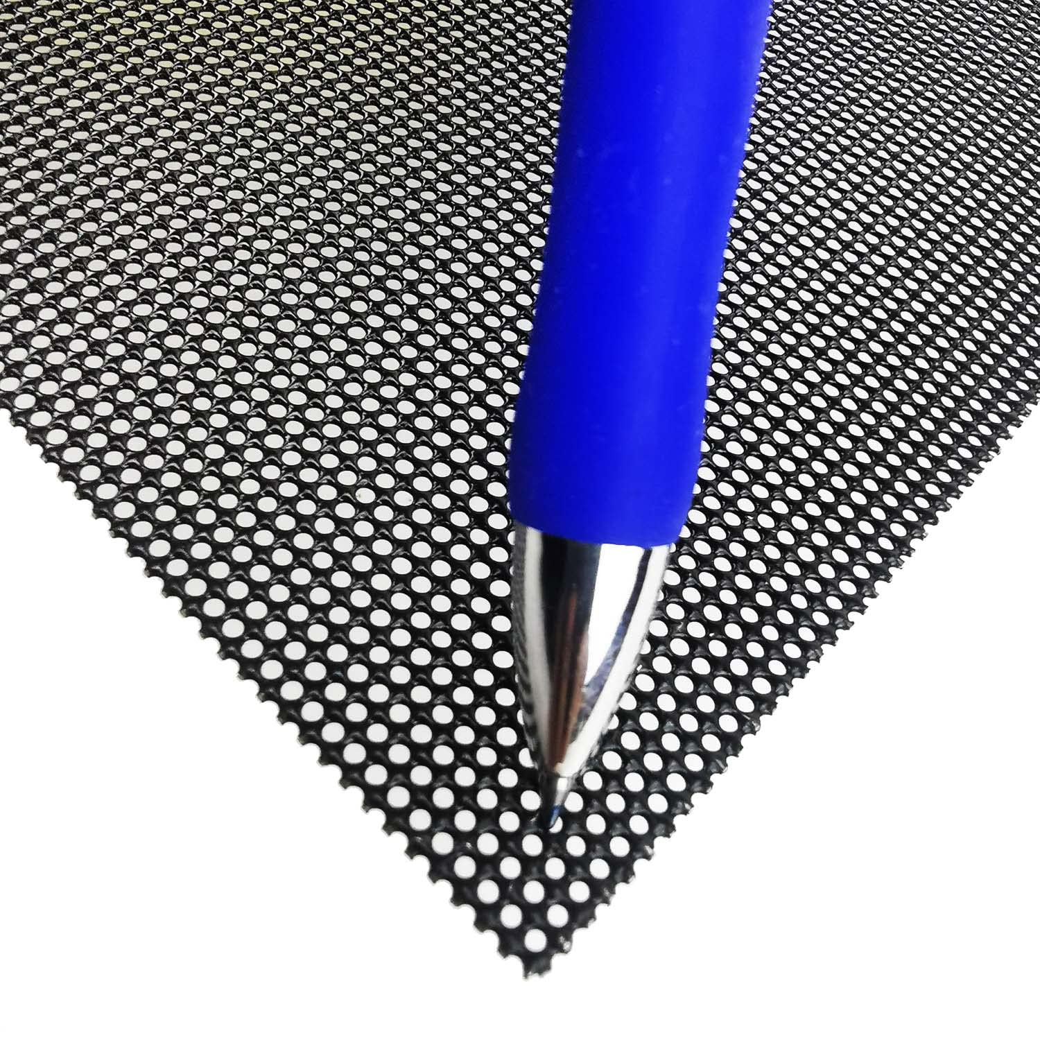 Carligo close-up of SS304 wires and 1mm holes for airflow and debris blocking