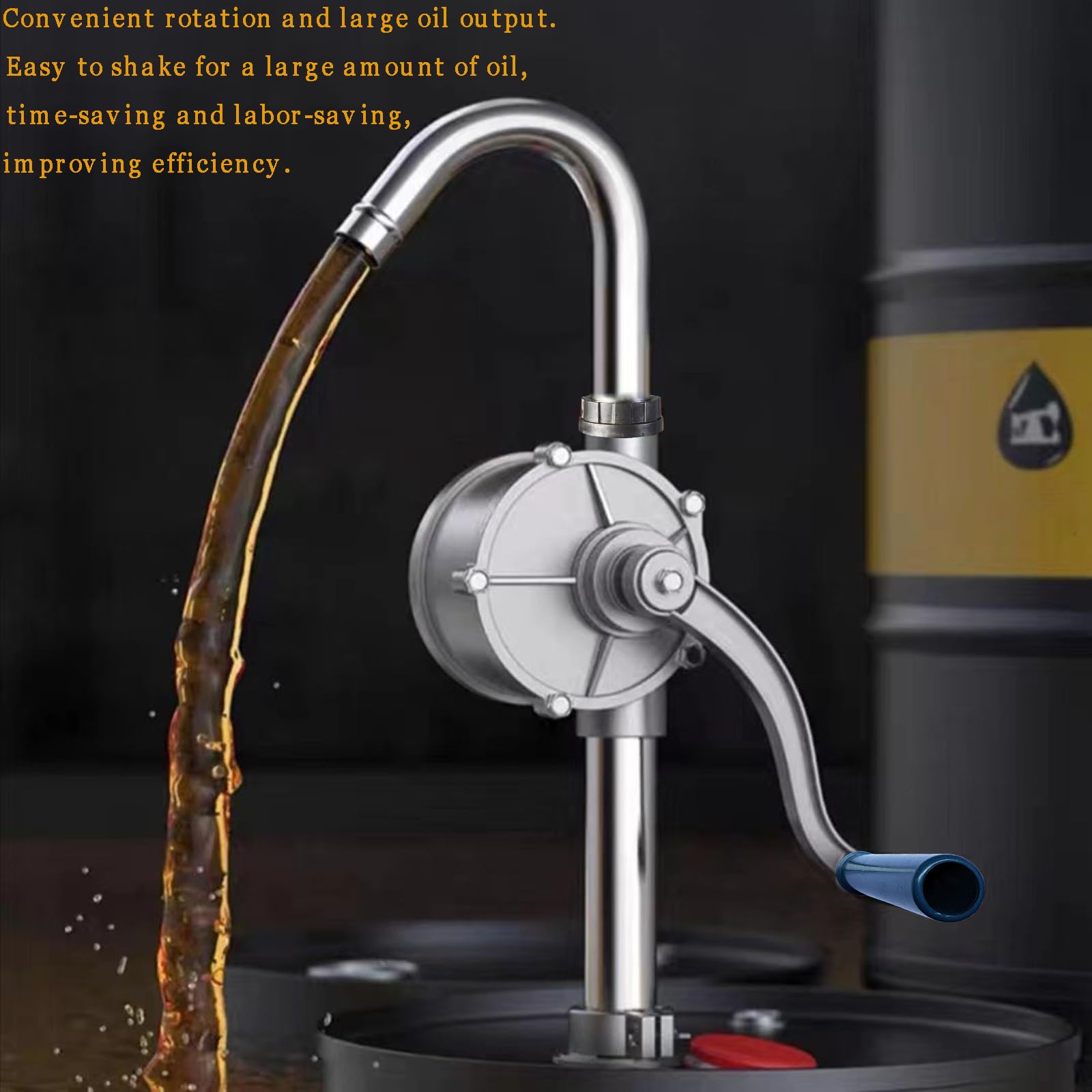 CARLKEMIAN pump core detail showing composite plastic-steel rotor for reliable, seizure-free pumping