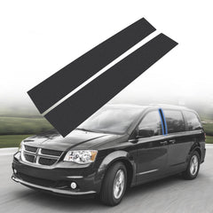 CARMOCAR front view of B-pillar trim showing fit and gloss finish for exterior refresh