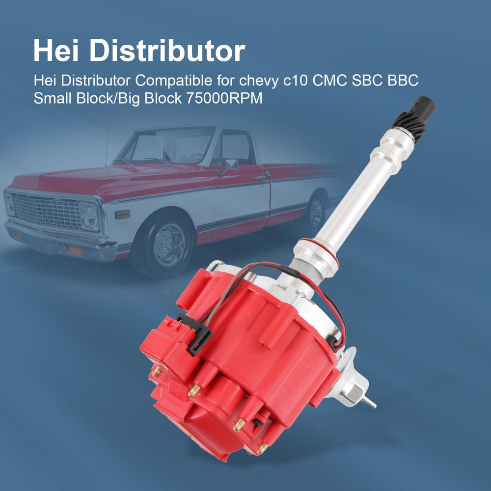 CARMOCAR high-voltage coil and 4-pin module detail showing reliable spark output