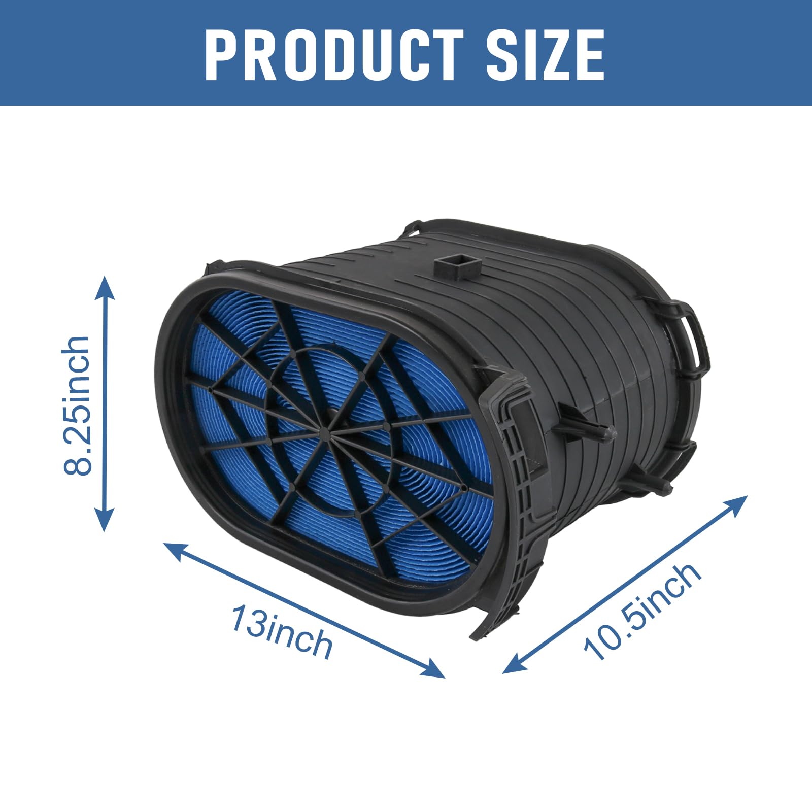 CARMOCAR filter with Super Duty truck emphasizing compatibility for fleet use