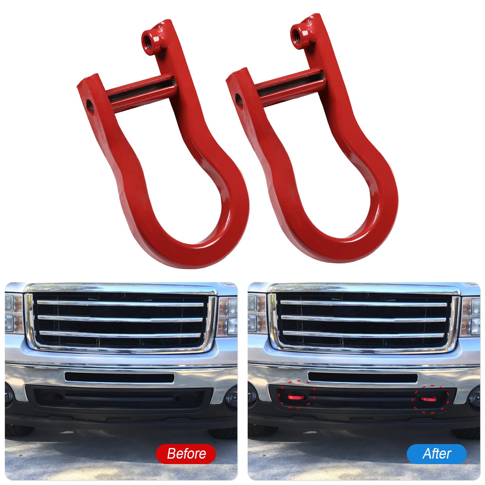 CARMOCAR included installation hardware for easy no-drill fit
