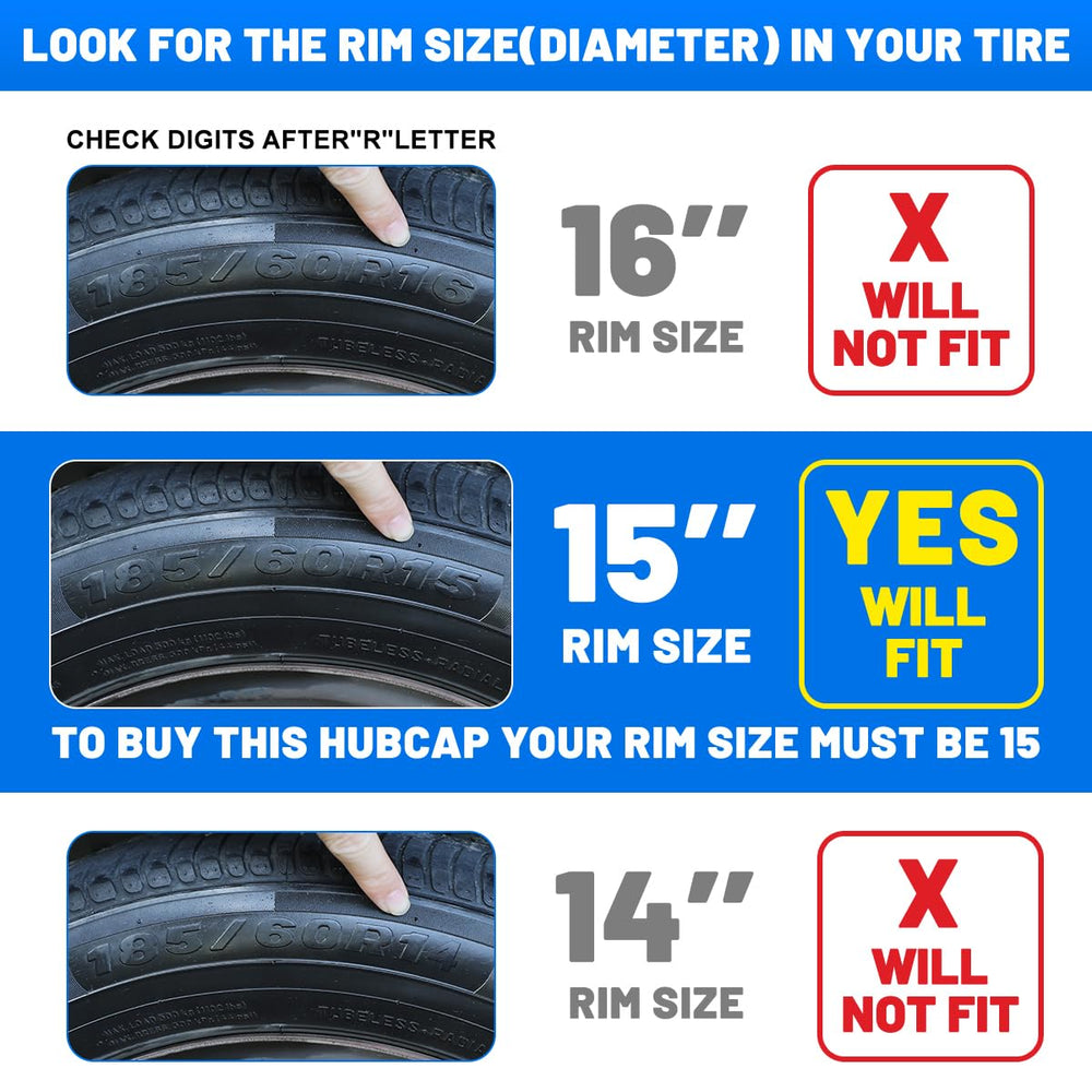 CAROXX hubcap installed on vehicle illustrating updated wheel look