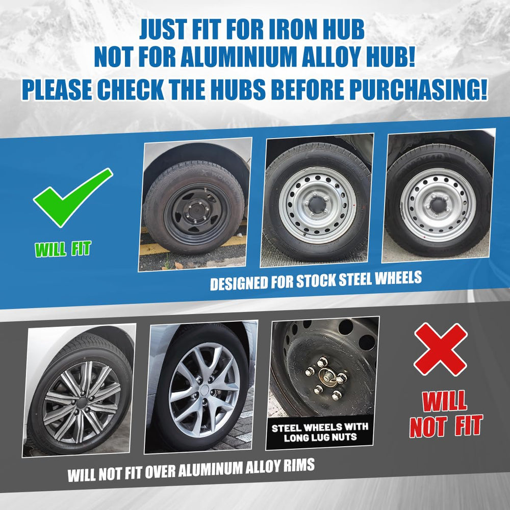 CAROXX hubcap on moving car highlighting durability in real driving