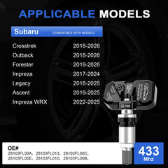 CARPMS sensor valve stem connection illustrating secure fit and leak-resistant benefit
