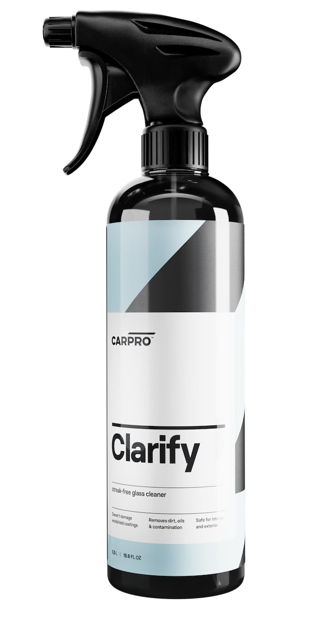 CARPRO Clarify front label showing product and size, clear identification benefit