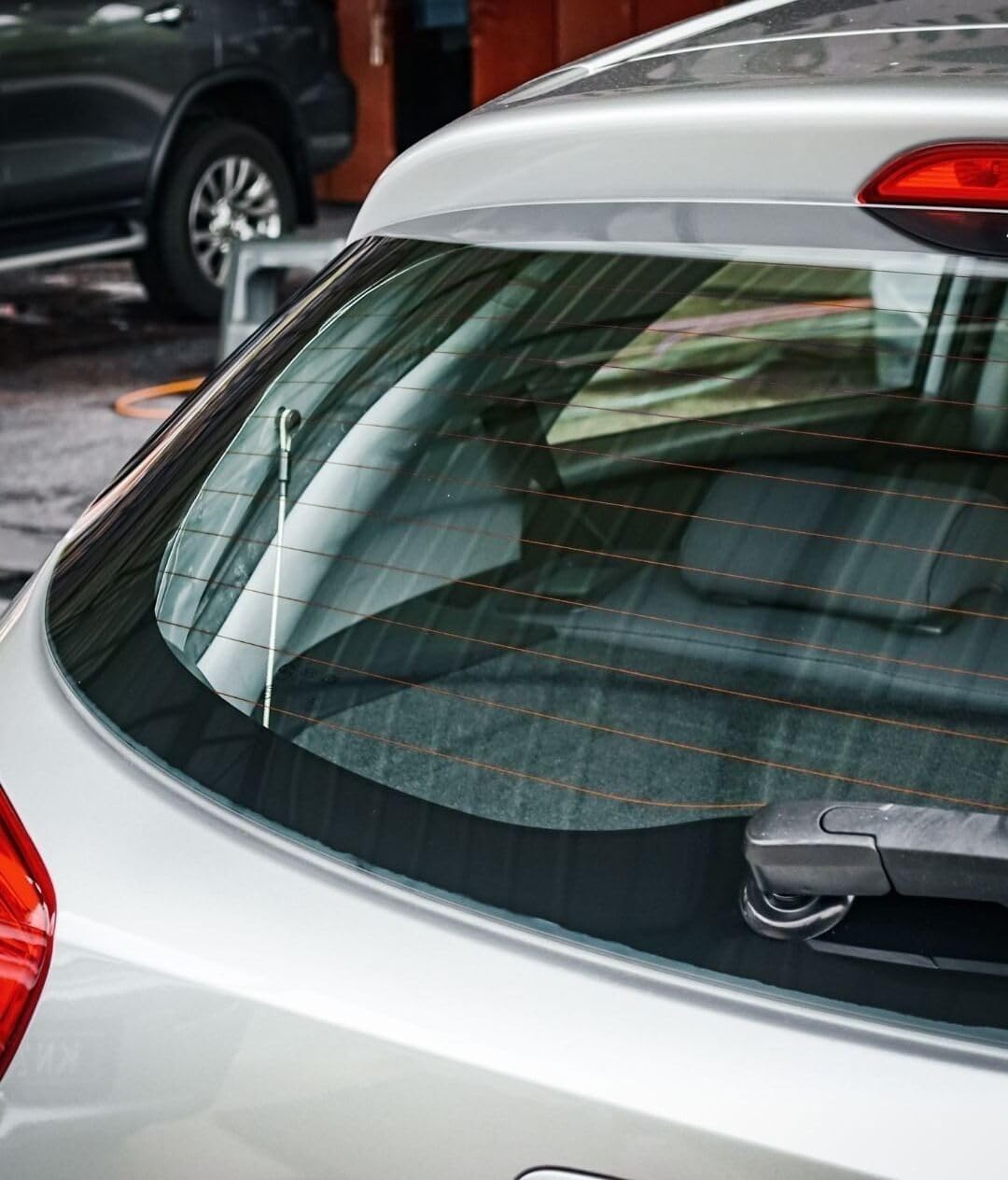 CARPRO used on plastic trim showing safe non-staining benefit