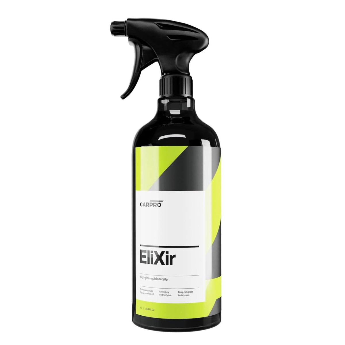 CARPRO EliXir front label showing product identity and instant-use benefit