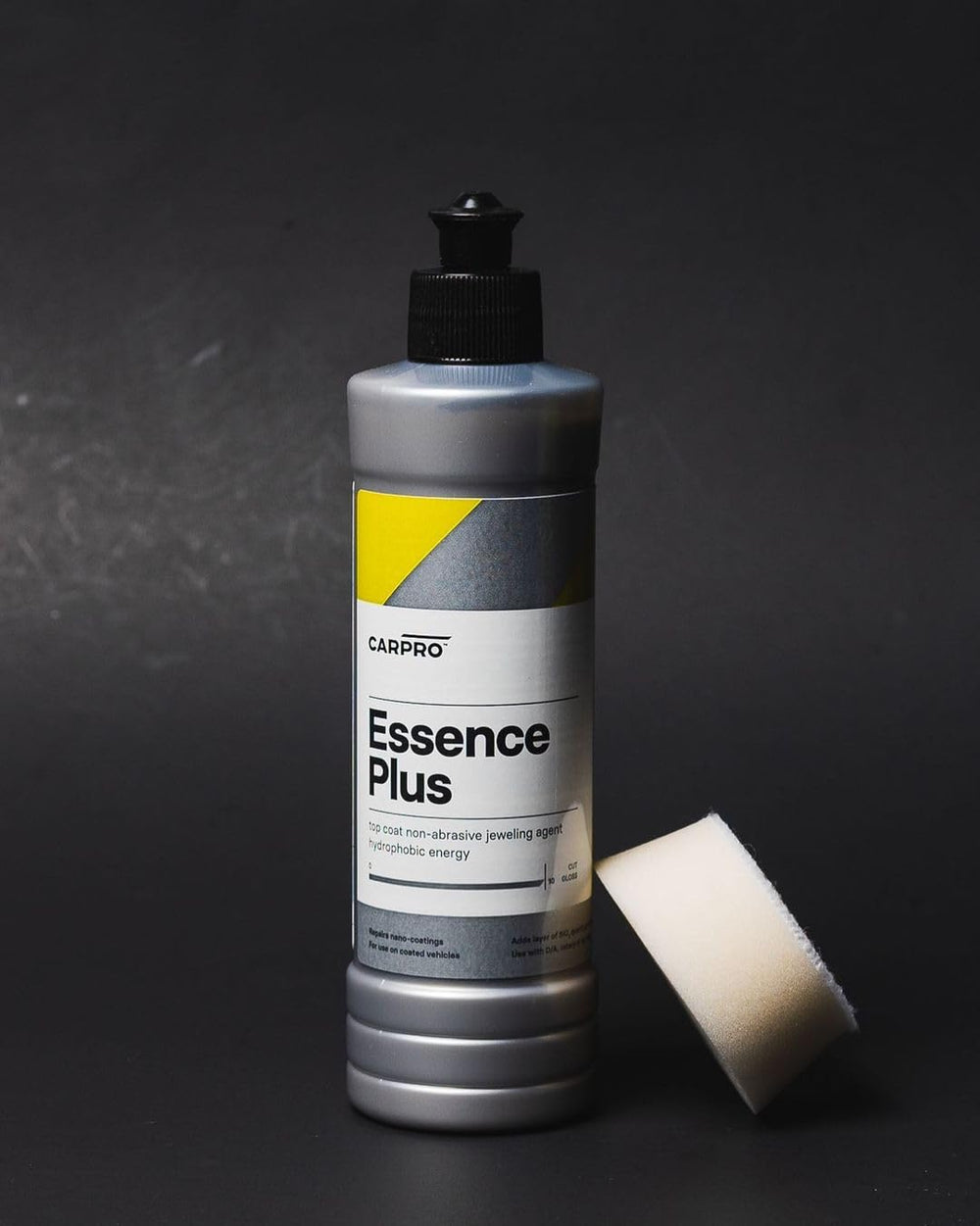 Pouring CARPRO Essence PLUS showing controlled dosing for panels