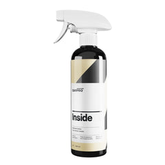 CARPRO inside front label showing product and volume, clear branding benefit