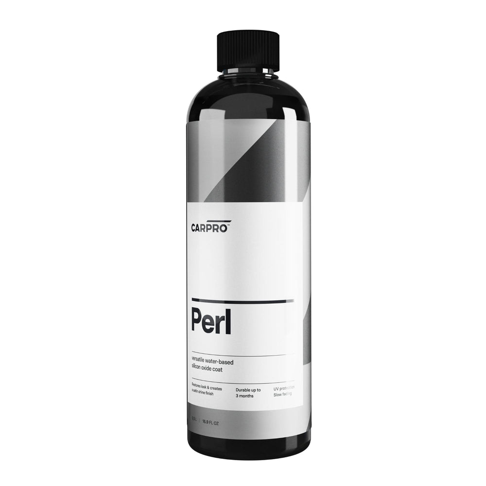 CARPRO PERL front label showing product and size, clear benefit fast identification