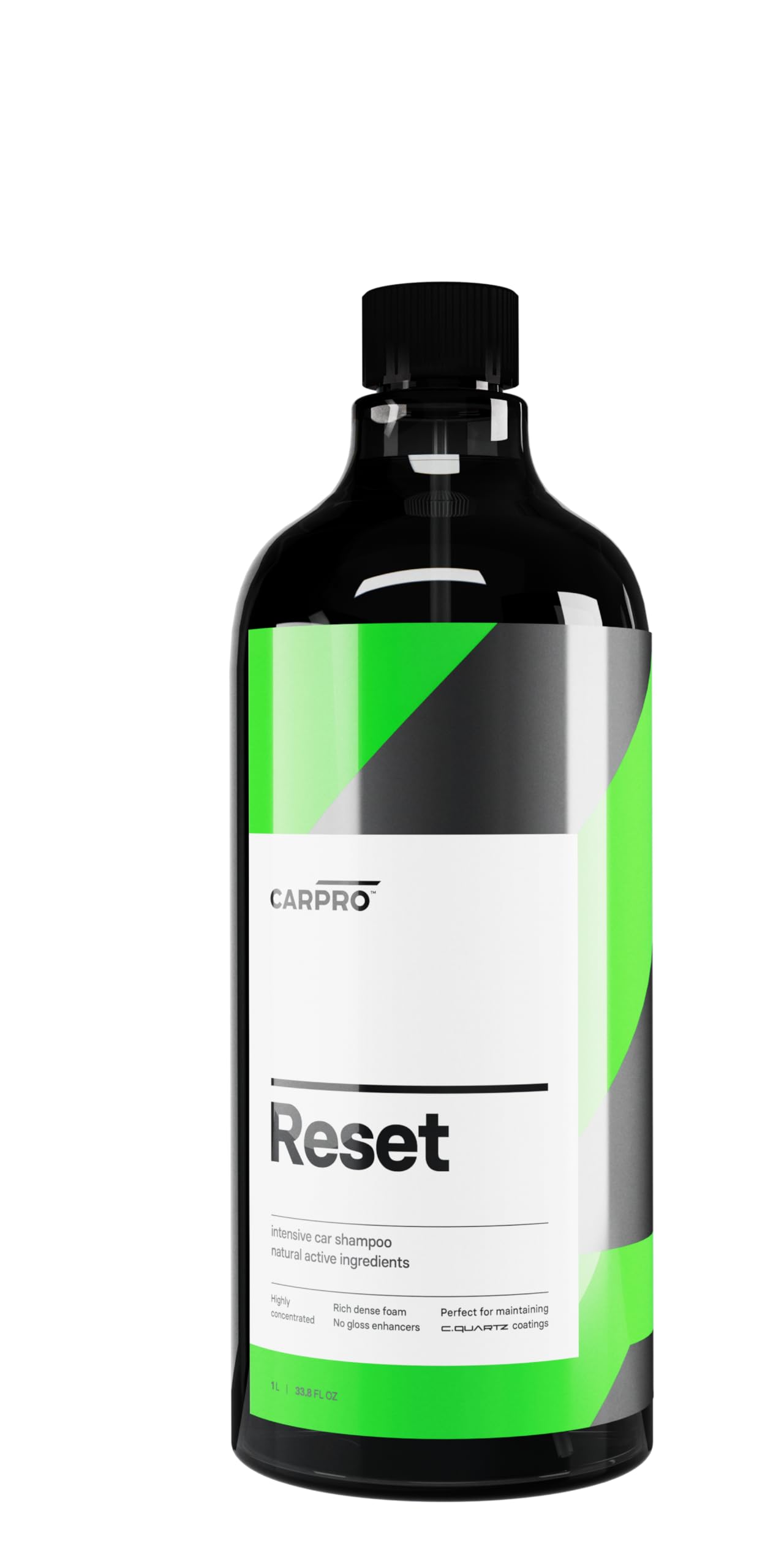 CARPRO Reset front label showing product identity and volume benefit
