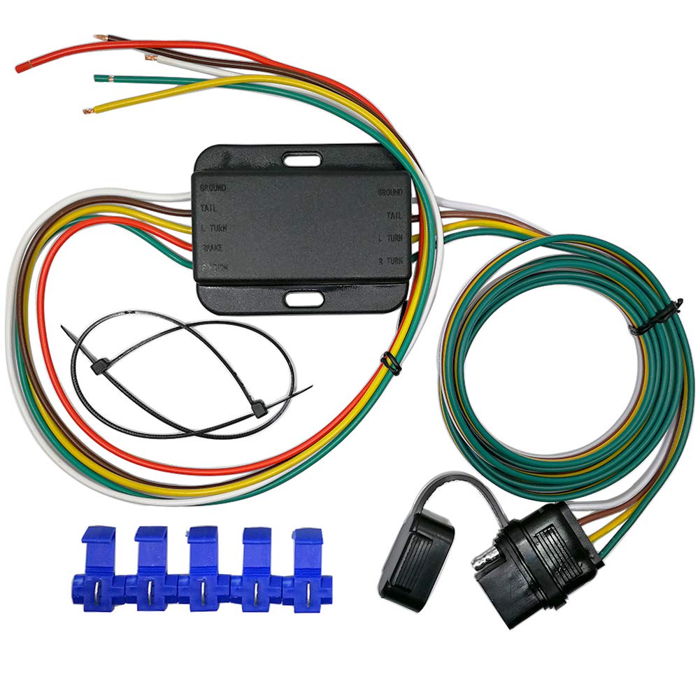 CARROFIX package contents with quick-connect clip and zip-ties, ready for straightforward installation