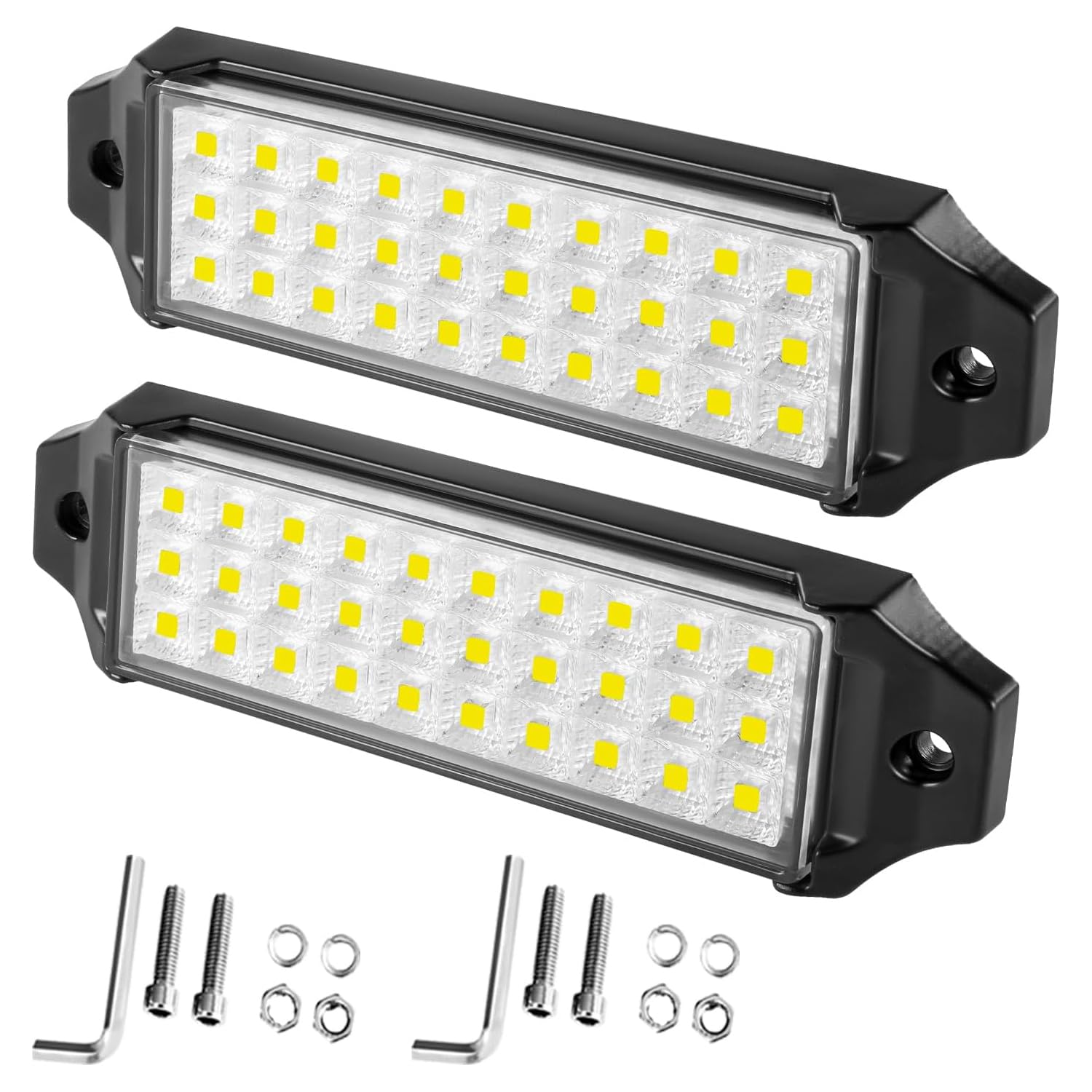 CarsPlay front view flush mount pod showing compact profile and bright output