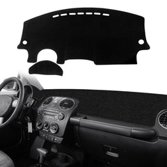 CARTIST front view of dash cover showing clean factory-like fit and UV protection