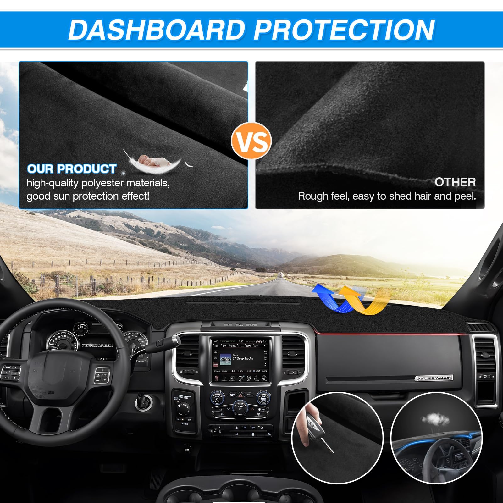 CARTIST vent and sensor cutouts detail preserving airflow and functionality