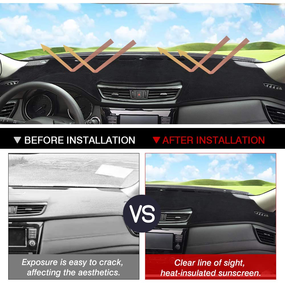 CARTIST installed in Nissan Rogue demonstrating reduced glare benefit