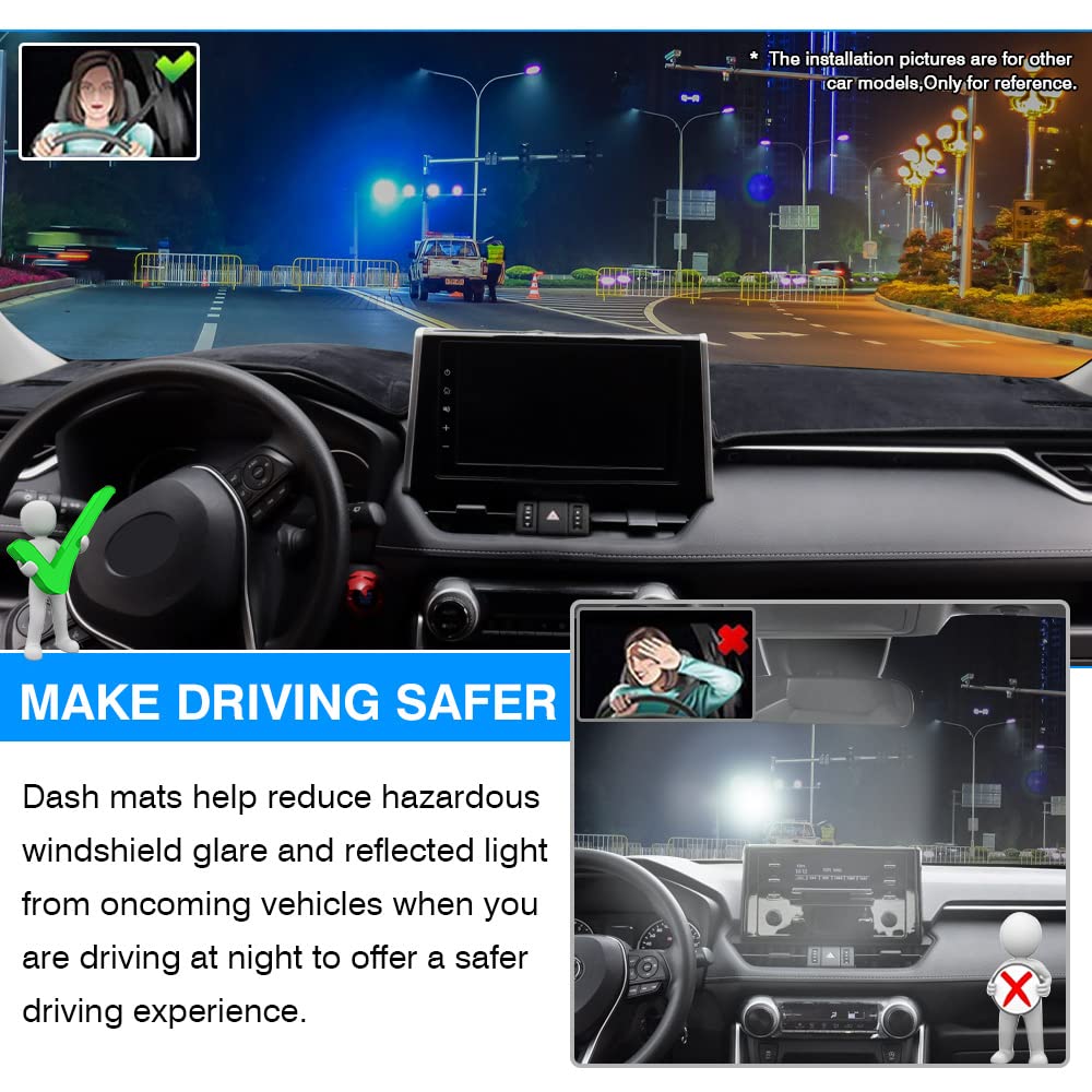 CARTIST lifestyle interior view in driving mode showing reduced glare benefit