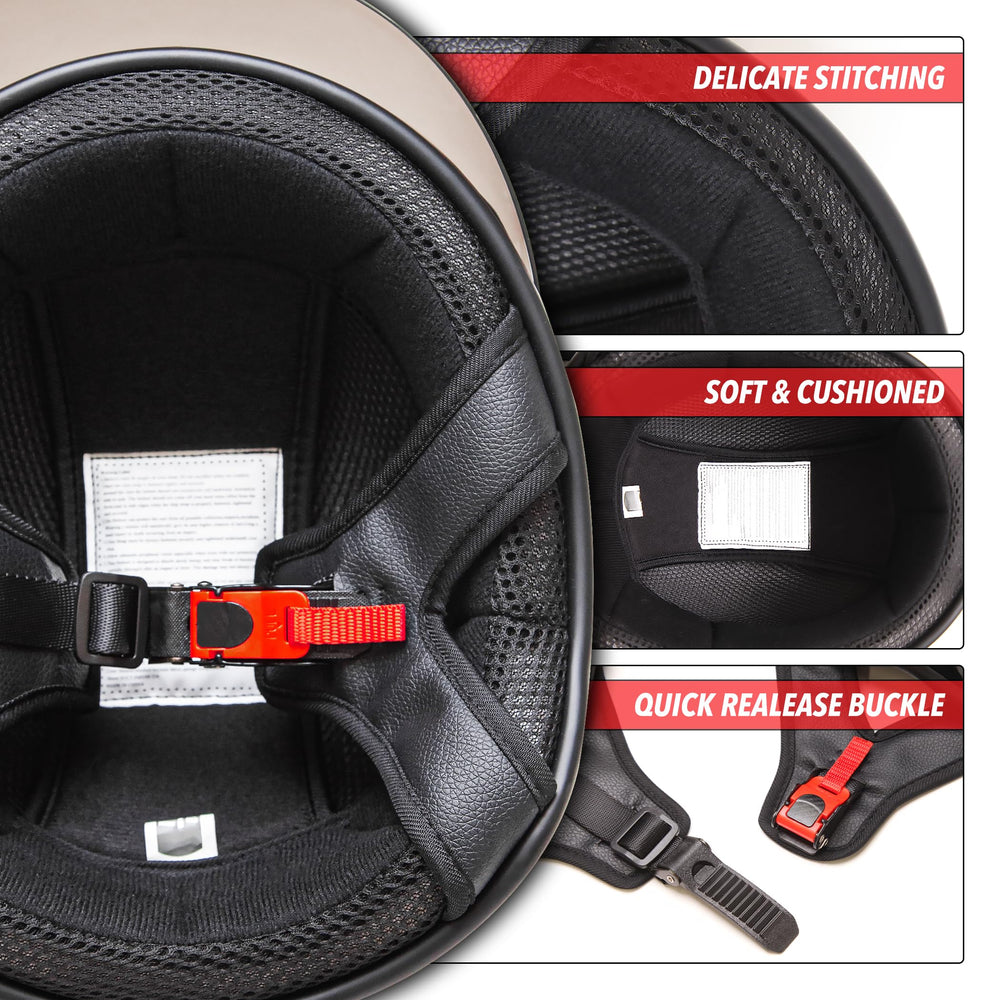 CARTMAN helmet interior liner close-up showing vented EPS for impact absorption and airflow