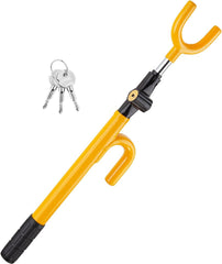 CARTMAN front view showing yellow anti-theft bar benefit visible deterrent