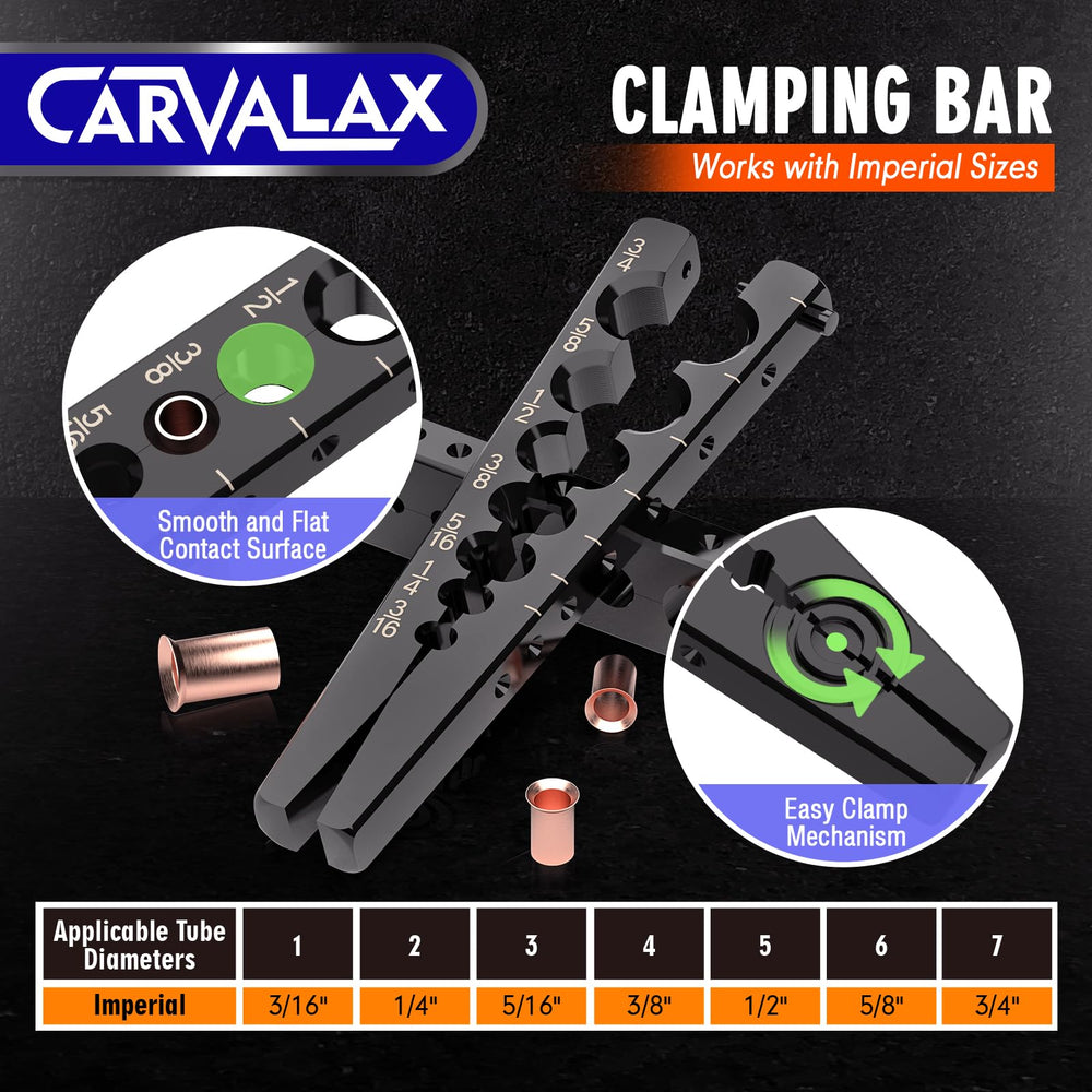CARVALAX ergonomic handle held by a technician reducing hand fatigue during repeated use