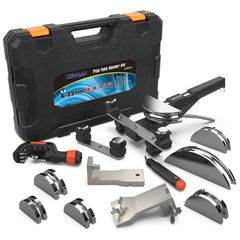 CARVALAX front view with open case showing organized kit for easy transport