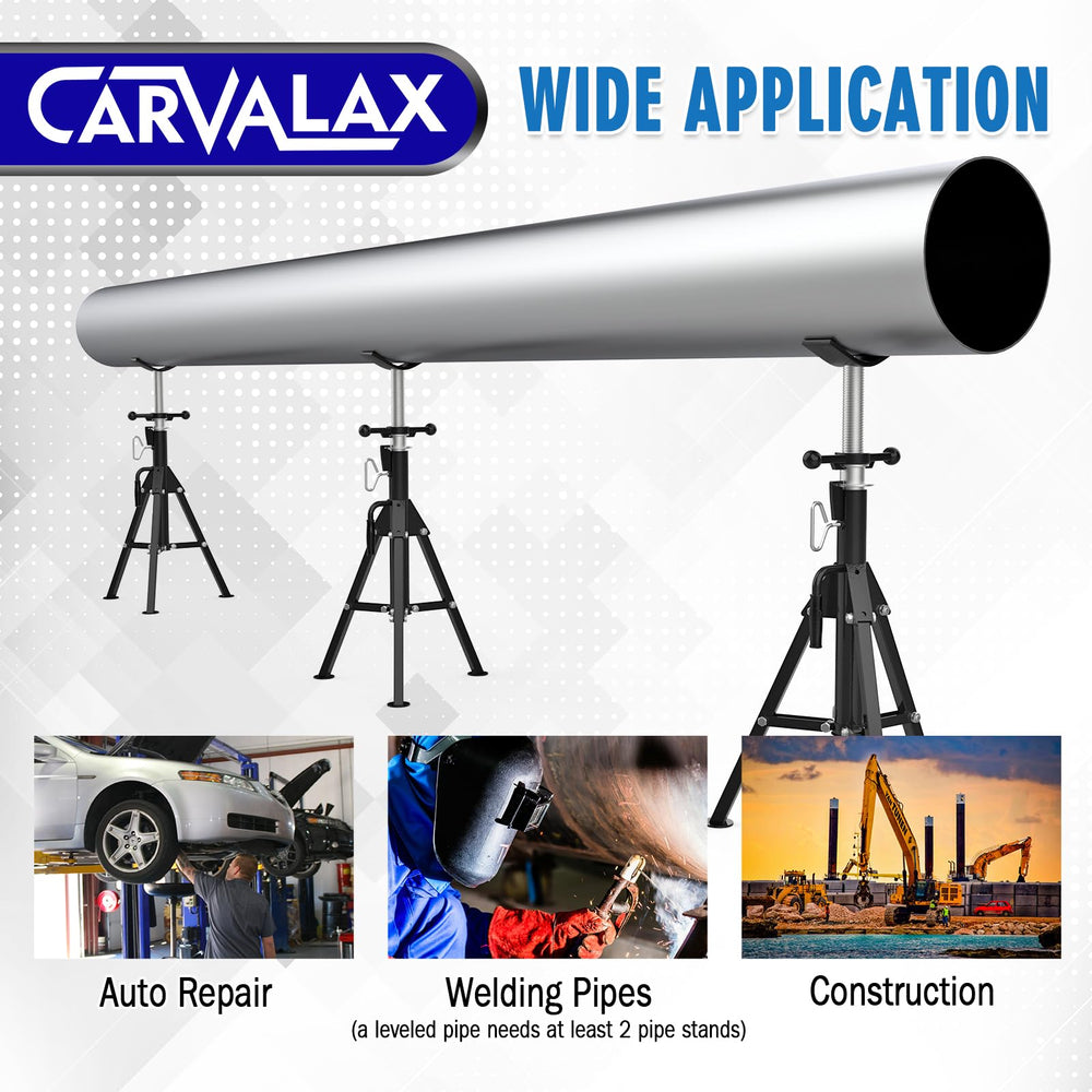 CARVALAX widened footpad on concrete improving ground grip