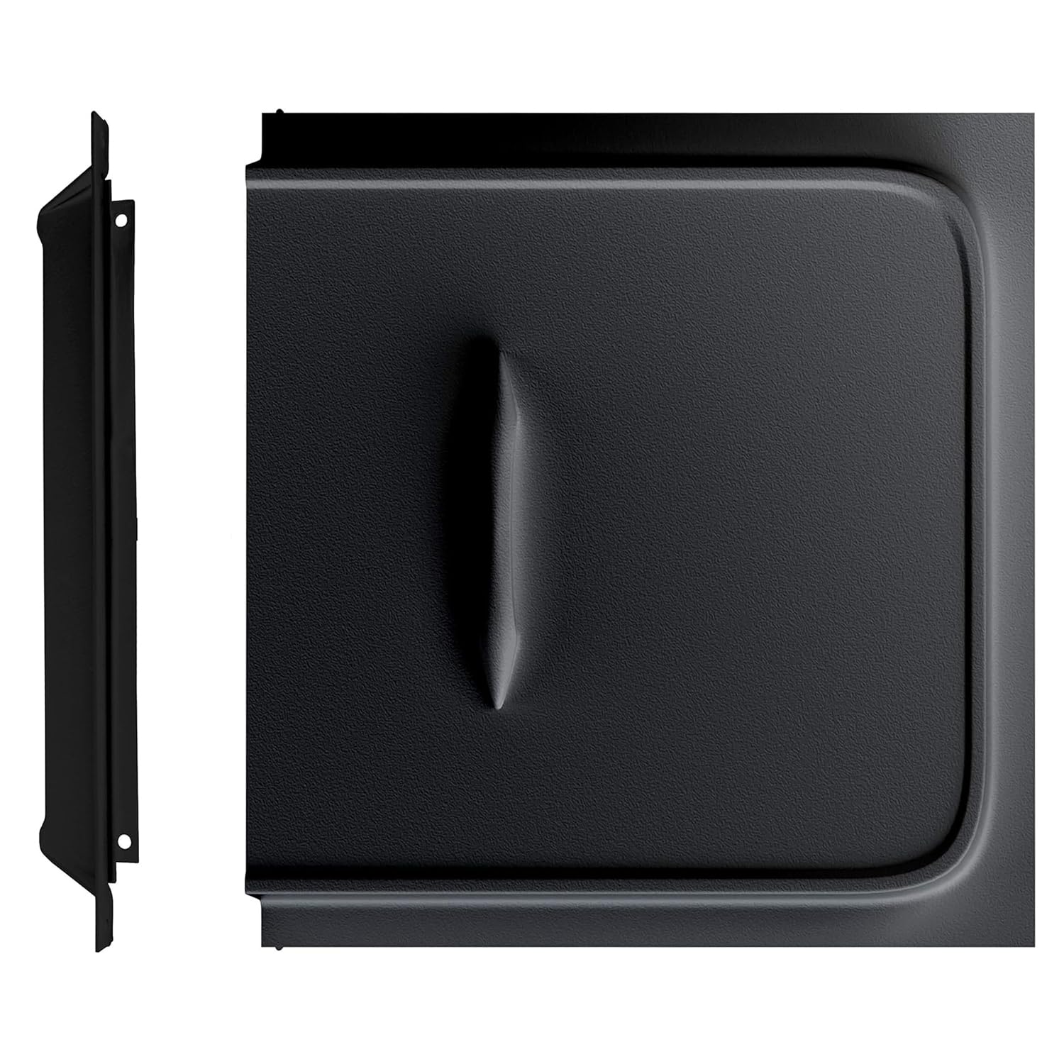 Carvmpin front view panel installed showing neat fit and improved ventilation