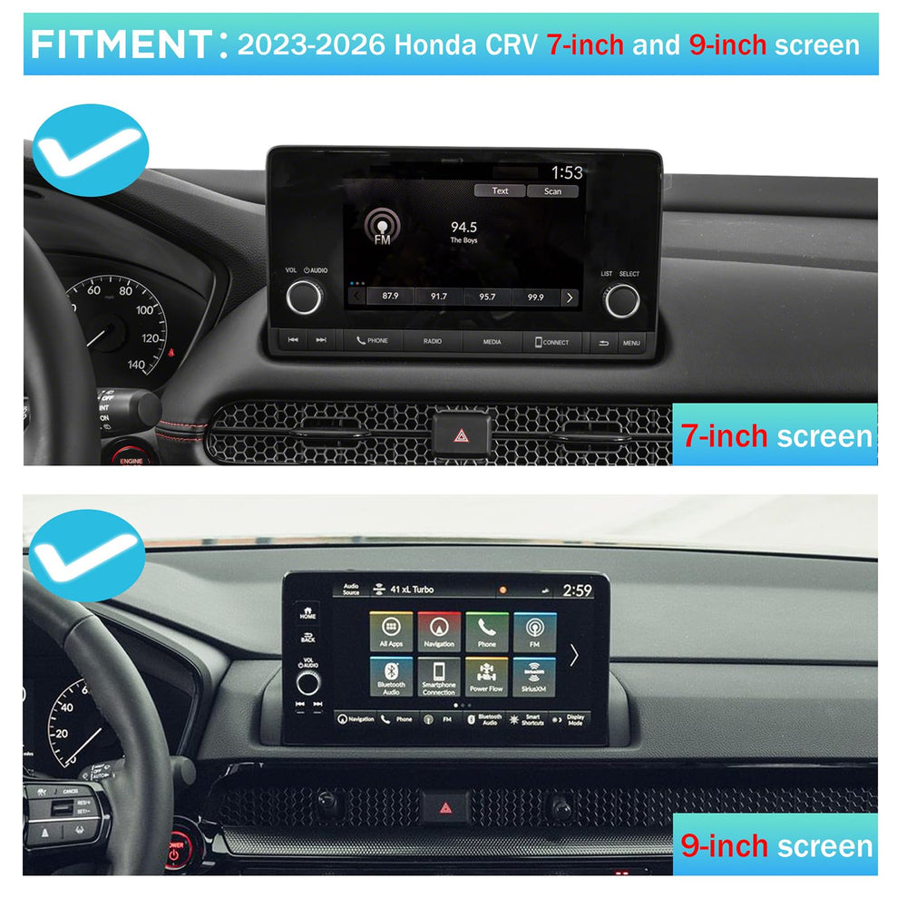 Carwiner center console tray installed in CR‑V demonstrating extra storage
