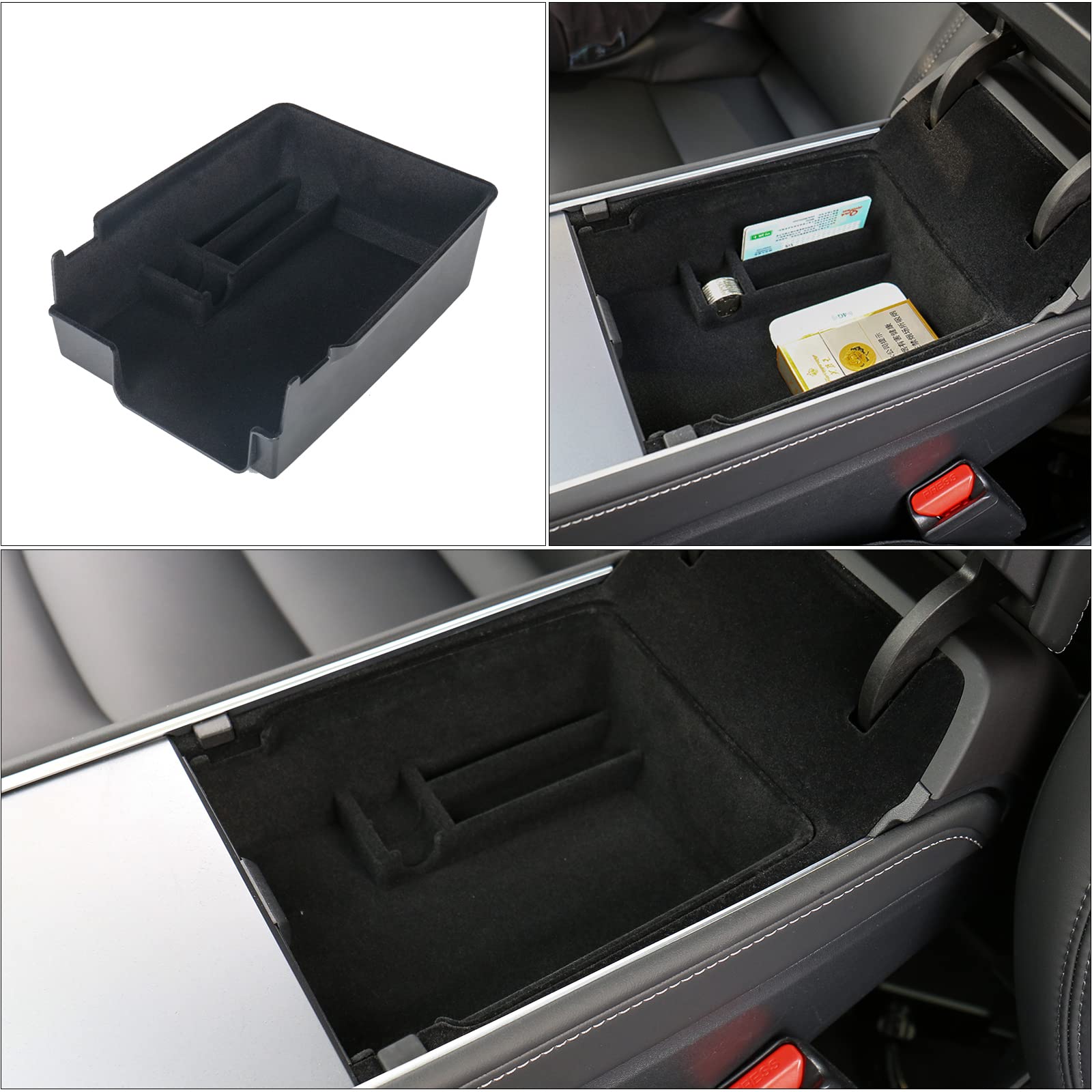 Carwiner cup holder detail with silica insert locking cup and reducing rattle