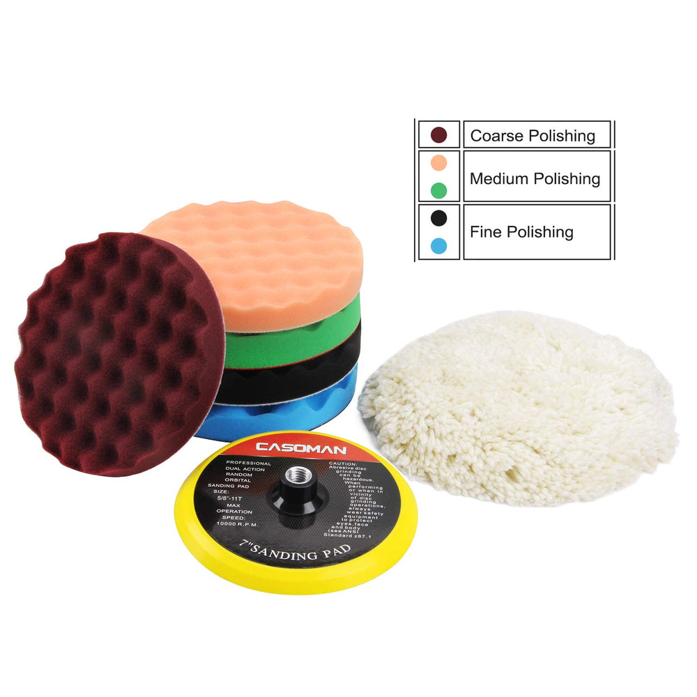 CASOMAN washable pads after cleaning showing reusability and maintained shape