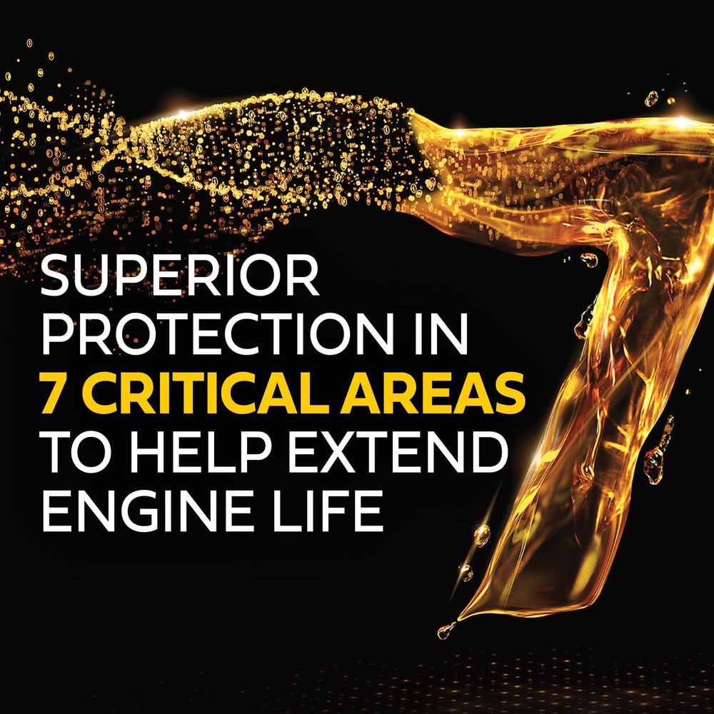 Graphic showing Castrol EDGE protecting catalytic converter and emissions
