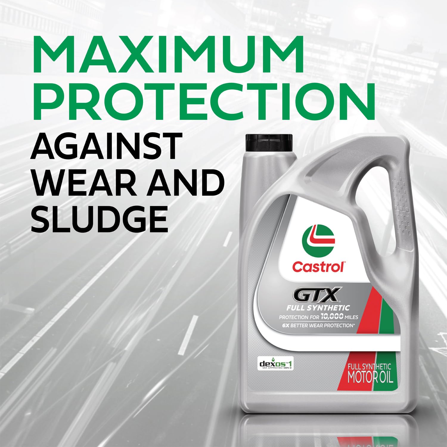 Graphic of specifications on Castrol label indicating API and OEM approvals benefit