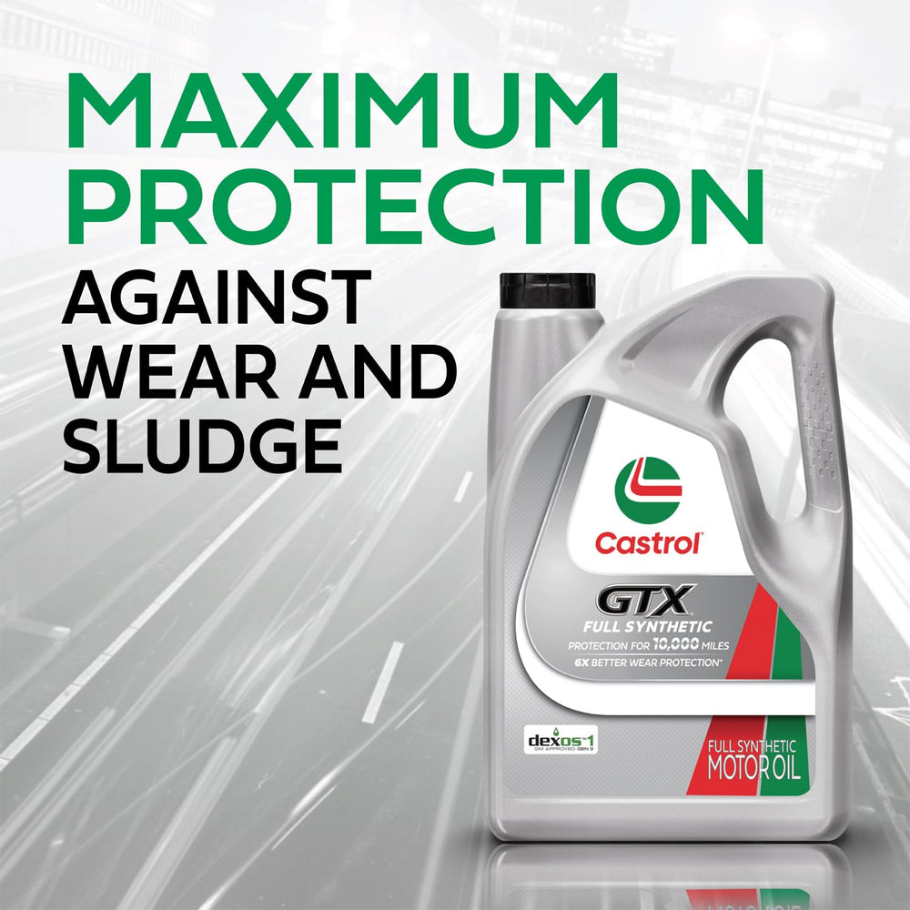 Graphic of specifications on Castrol label indicating API and OEM approvals benefit