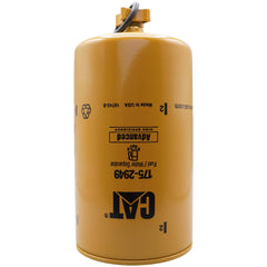 CAT 1R-0750 pressure filter media texture demonstrating fine 2-micron protection
