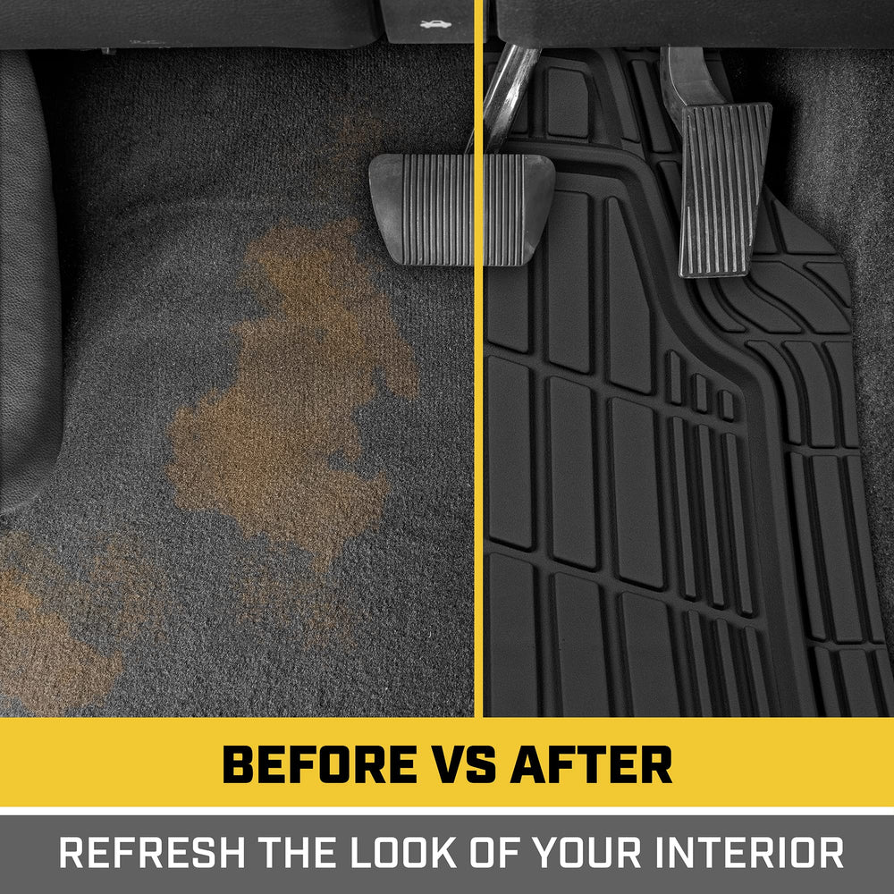 CAT ToughRide nibbed backing detail preventing mat movement and enhancing safety